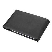 zcyg Copertura di Ricambio Dondolo da Giardino Copertura Battente, Doppia Giardino Outdoor Giardino Impermeabile Swing Sunshade del Parasole Canopy Panno di Ombra 142x120x18cm Nero