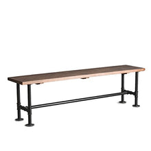 Panca, Panca in Ferro battuto a soppalco, Panca per Il Resto del Tubo, Panca per Il Riposo del Retro spogliatoio, Panca per Ingresso del Salotto (3 Dimensioni) (Dimensioni : 80 * 35 * 45cm)