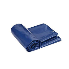 MHBGX Telone Impermeabile per Esterni Resistente, Riparo per Protezione Solare a Terra in Tessuto Bifacciale in Pvc,Blu,5.9X3.8M