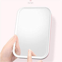 LBWARMB Trucco Specchio con luci Specchio per Il Trucco Specchio a Specchio a LED con Specchio Luminoso Specchio Specchio per Il Trucco Desktop Specchio cosmetico Dormitorio
