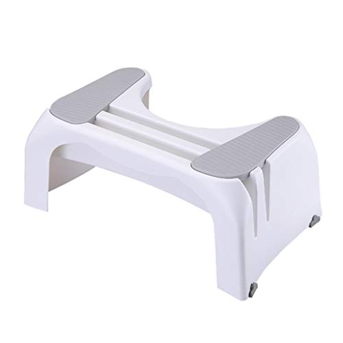 Mobili per la casa e Giardino Toilette da Bagno Sgabello/Addensare Vasca da Bagno di plastica Sgabello da accovacciare/Poggiapiedi per Adulto/Ottomana Domestica, Max. Max. Ottomani da Cucina
