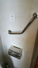 Maniglioni da Bagno Bagno corrimano in Acciaio Inox di Sicurezza Maniglia Bagno con Scavato Storage Box Accessori da Bagno