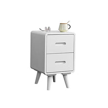 GXT WGZ- Comodino Camera Locker, Camera da Letto Comodino, Soggiorno Locker, Living Room Divano Fianco del Mobile (Color : White)