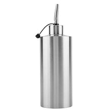 Rockyin 550ml in Acciaio Inox Olio Aceto Bottiglia di Salsa Accessori Dispenser Container Casa Cucina (A)