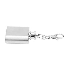 Rockyin Key Chain Bottiglia Tasca Bottiglia di Vino Portatile dell'Acciaio Inossidabile 1 oz Whisky liquore