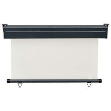 Goliraya Tenda a Rullo per Terrazzo Nero/Grigio/Crema/Marrone,Tenda da Sole Avvolgibile,Tenda da Sole per Esterno,Tenda da Sole per Gazebo e Pergolato 60/70/80/100/120/140/160/170x250 cm