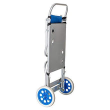Solenny KHU010 KHU010-Carrello Porta Utensili da Spiaggia Pieghevole Convertibile in Tavolo, Alluminio, Multicolore