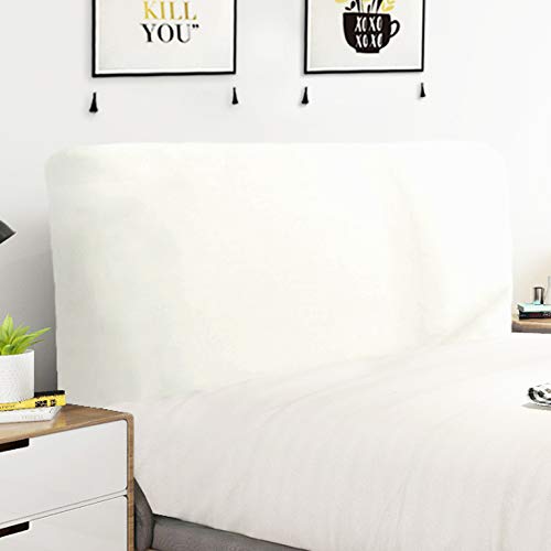 Copri/Copertura Testata Letto In Cotone, Protezione Da Mobili Fodera Elastica Copertura Antipolvere Decorazione Camera Letto,Beige-150~170cm