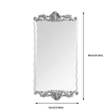 Specchio da Parete Specchi da Trucco per Soggiorno Rettangolo, Specchio da toeletta Specchio da toeletta Specchio a Figura Intera Specchio da toeletta per Bagno (Colore: Bianco)