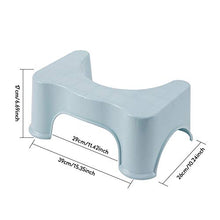 YYJDM-Sgabello da Toilette Sgabelli da Bagno Sgabello da Bagno Squatty Poggiapiedi da Toilette Squat Sgabello da Toilette Sgabello per WC Mobili da Bagno, Blu, CN