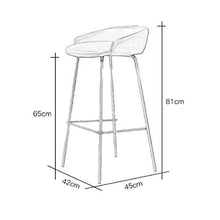 LF- Bar Stool Bar Stool Moda Creativa Bar Chair Casa Schienale Alto Seggiovia Bar Stool Rotante ad Alta Sgabello Sgabello Colazione Ristorante Ascensore Sgabello semplicità (Color : Black)