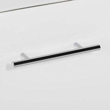 VBChome Vano lavabo, sotto-lavabo, mobili da bagno in bianco, superficie lucida, piccolo bagno per ospiti, composto da lavabo e lavabo, bagno di piccole dimensioni.