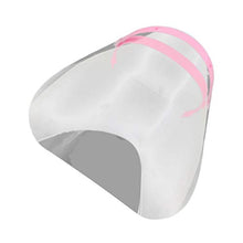 EXCEART 2 Pezzi di Plastica Trasparente per Visiera Maschera Antispruzzo a Tutta Faccia per Cucina Protettiva Copricapo per Laboratorio (Rosa)