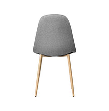 Sedute multifunzionali, 4 pz Stile moderno Semplice da pranzo Sedia da pranzo Grigio Sedie da pranzo Sedie all'aperto per portico, a bordo piscina, patio, giardino, balcone, cortile, arredamento agrit