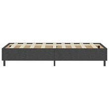 SKM Letto a Molle Grigio Scuro in Tessuto 80x200 cm (35.45kg)