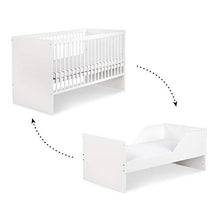Letto trasformabile 70x140 e armadio 3 ante LittleSky di Klups Dalia - Bianco