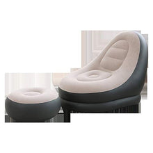 XHCsoft Lettino Gonfiabile Lounger Air Sofa Hammock-Portatile, a Prova d'Acqua e Anti-Aria Che perde Il Design Ideale Divano