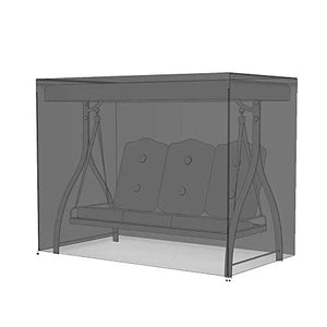 Yangxuelian Tetto del Dondolo da Giardino Mobili Esterna Impermeabile di Copertura Dell'Oscillazione Hammock Tavolo Polvere e Raggi UV per Dondolo/Amaca da Giardino (Color : Black, Size : One Size)