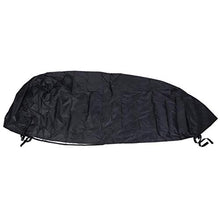 Omabeta Fodera reclinabile Fodera per Sedia da Giardino Fodera per Sedia da Esterno Pieghevole Impermeabile 208x76x79cm Fodera Protettiva per Sedia Nera per la casa