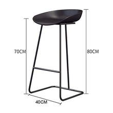 ZEH Sedia da Pranzo, Sedia a bracciolo, seggiolone, seggiolone, sedie a Sgabello Bar Sgabello da Bar Sgabello da Cucina da Cucina Altezza poggiapiedi Cucina da Pranzo FACAI (Color : 2, Size : 70Cm)