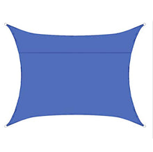 TRITTHOCKER Vela Ombra Impermeabile, Piazza Rettangolare Ombra terrazza Giardino Tenda da Sole, Nuoto Tenda da Sole, Il Campeggio Paddock Vela Tenda,2x3m