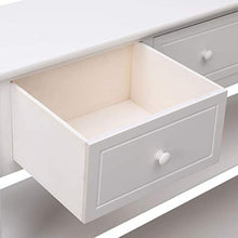 SKM Credenza Bianca 115x30x76 cm in Legno (14.35kg)