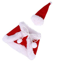 Amosfun 4 Pezzi di Bottiglia di Vino di Natale Vestito di Peluche Copri Bottiglia di Vino di Natale con Mini Cappello di Babbo Natale Panno di Bottiglia di Festa Decorazione della Tavola