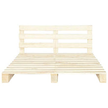 SKM Giroletto in Pallet di Legno Massello di Pino 160x200 cm (39.6kg)