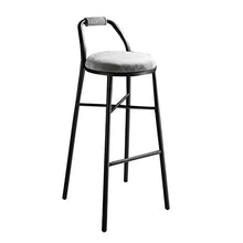 CMX-Barhocker Sgabelli da Bar Moderni con Schienale, Cucina di casa, bancone della Colazione, Altezza sedie da Bar con poggiapiedi, Altezza Seduta 65 cm / 75 cm