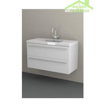 Insieme Mobile & lavabo Riho Bellizzi Set 11 in legno stratificato 100 x 45 x H 60 cm