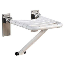 LXLAMP Sgabello da Bagno Pieghevole in Acciaio Inox Fluorescente Sgabello da Bagno Anziano da Bagno for Disabili Antiscivolo, Sedia da Doccia per Anziani