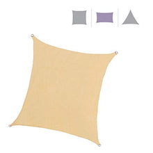 Rebecca Mobili Telo Tenda A Vela Giardino Beige Rettangolare Polietilene Protezione Raggi Solari Anelli Rinforzati Outdoor Barca Terrazzo 4x5 mt (cod. RE6344)