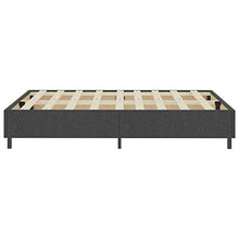 SKM Letto a Molle Grigio Scuro in Tessuto 160x200 cm (78.13kg)