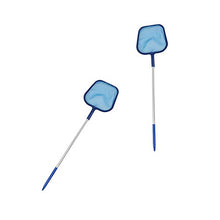 FLAMEER Rete per Skimmer per Teli da Piscina con 5 Sezioni di Palo di Collegamento in Alluminio 122 Cm - 2 Pezzi