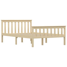 SKM Giroletto Legno Chiaro in Legno Massello di Pino 120x200 cm