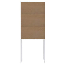 Symbiosis Click, Mobile per Lavatrice, Bianco (Bianco/Effetto cemento), 177 x 64.3 x 19.2 cm