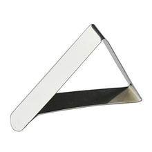 Tovaglia Tovaglia Clips 10 Pezzi Tovaglioli da Picnic in Acciaio Inox Triangolo Tovaglia Clip Tovaglioli Regolabili Triangolo 5 cm