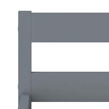 FAMIROSA Giroletto con 2 Cassetti Grigio in Massello di Pino 100x200 cm-0694