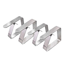 Tubayia 8 pezzi in acciaio inox Fermatovaglia Fermatovaglia Fermatovaglia per casa, feste, picnic