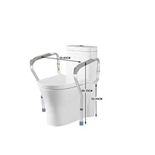 Sgabello WC Semplice igienici telaio di sicurezza Stabile bracciolo igienici freestanding igienici Guardavia for bagno sedili WC donne anziane in stato di gravidanza telaio ausiliario Vasino tozzo