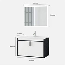 Set di Mobili da Bagno Mobile da Bagno Intelligente Combinato Mobile lavabo in Legno Multistrato Cabinet Combinato Bagno Combinato Governo Cabinet Set con Specchio