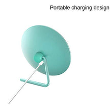 Specchio per Trucco a LED, Specchio per Trucco Illuminato, ingrandimento 3X, Compatto e Portatile, Regolazione dell'angolo di 180 °, Design di Ricarica USB