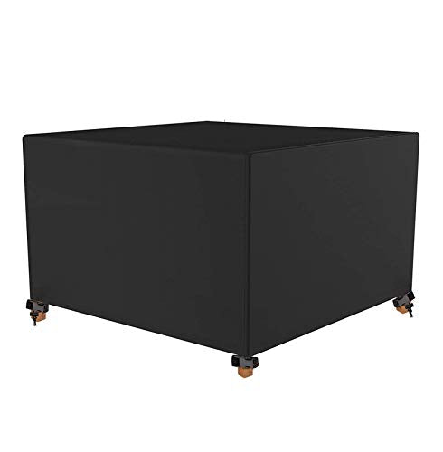 UNKB Copritavolo da Giardino Telo Copertura per Divano Giardino Mobili Tabella, 420D Poliestere Impermeabile Copertura, Impermeabile Copertura Tavolo Esterno 180 x 120 x 74cm