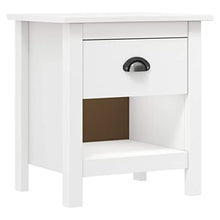 vidaXL Comodino Hill Range 46x35x49,5 cm in Legno Massello di Pino