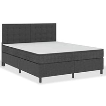 SKM Letto a Molle Grigio Scuro in Tessuto 160x200 cm (78.13kg)