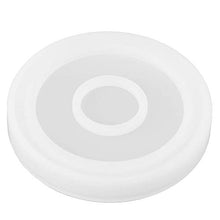 Rockyin Tazza di tè del Silicone sottobicchiere Muffa DIY Flessibile Bowl Mat Photo Frame Mould (Turno)