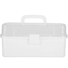 TMISHION Scatola portaoggetti per Medicina Domestica Portatile con Custodia Portatile, con Maniglia Portatile, 2 Dimensioni(L)