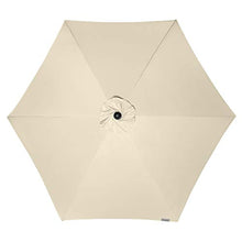Doppler Active Auto Tilt 320 - Ombrellone a manovella, Ideale per terrazze e Giardini, Pieghevole, ca. 320 cm- Naturale