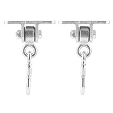 DAUERHAFT Hardware per Altalena con Fibbia per Amaca Resistente alla corrosione in Acciaio Fuso, per Uso Interno, per Uso Esterno, per altalene Yoga, per Amaca