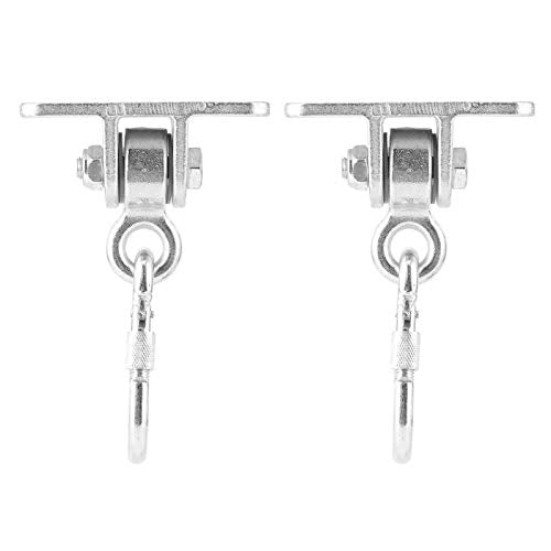DAUERHAFT Hardware per Altalena con Fibbia per Amaca Resistente alla corrosione in Acciaio Fuso, per Uso Interno, per Uso Esterno, per altalene Yoga, per Amaca